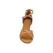SERA3870XAL Tan Satin with Mesh with 2.5" Heel (2040) in the photo 