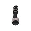 SERA7008 262 Gray Snake without Back Fur with 3" Slim Heel (6646) in the photo 