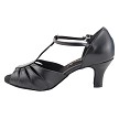 3733LEDSS Black Leather with 2.5" Low Heel (2899) in the photo 