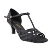 2891LEDSS Black Satin with 2.5" Heel (2899) in the photo 