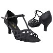 2891LEDSS Black Satin with 2.5" Heel (2899) in the photo 