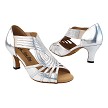 3032LEDSS Silver Leather with 2.5" Low Heel (2899) in the photo 