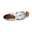 3032LEDSS Silver Leather with 2.5" Low Heel (2899) in the photo 