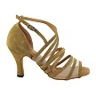 3035LEDSS Brown Nubuck & Flesh Mesh with 3" Heel (6812) in the photo 