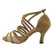 3035LEDSS Brown Nubuck & Flesh Mesh with 3" Heel (6812) in the photo 