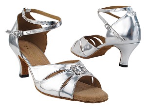 8906LEDSS Silver Leather with 2.5" Heel (2899) in the photo 