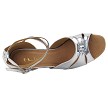 8906LEDSS Silver Leather with 2.5" Heel (2899) in the photo 