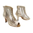 VFBoot Classic 3315 Gold Beige Satin with 3" Heel (6812) in the photo 