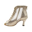 VFBoot Classic 3315 Gold Beige Satin with 3" Heel (6812) in the photo 