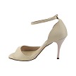 VFTango 003 Light Beige Leather with 3.5" Stiletto Nude Heel (TG1) in the photo 