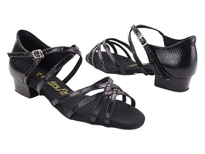 1606FT 89 Snake Black with 1" Heel (8881) in the photo 