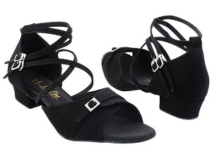 1637DXLEDSS 73 Black Nuburk with 1" Heel (8881) in the photo 