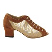 1643 265 Dark Brown Suede_47 Mesh with 2" TC Heel (3149) in the photo 