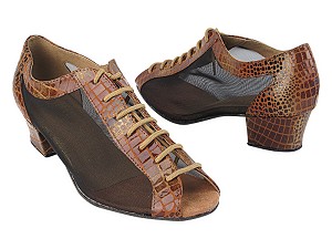 1643 304 PU_Black Mesh with 1.5" Heel in the photo 