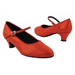1682_3008 320 Red Diamond Velvet with 1.3" Cuban Heel (387) in the photo 