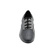1688 Black Leather_Black Sparklenet with 2" Slim Heel (2899B) in the photo 
