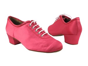 2001 246 Pink Satin with 1.5" Heel in the photo 