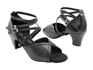 2630LEDSS Black Leather with 2" MEDIUM HEEL (035) in the photo 