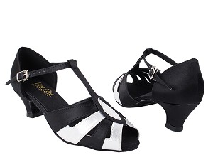 2702 Black Satin_Silver Satin 