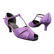 6006 237 Dark Purple Dots with 2.6" Heel (475) in the photo 