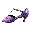 6006 237 Dark Purple Dots with 2.6" Heel (475) in the photo 