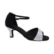 6030 Black Nubuck_126 Silver Stardust with 2.5" Heel (2899) in the photo 