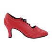 6823LEDSS Red Leathe & Red Leather Trim with 3" Heel (6812) in the photo 
