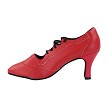 6823LEDSS Red Leathe & Red Leather Trim with 3" Heel (6812) in the photo 