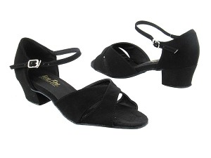 803 136 Black Nubuck with 1.5" Medium Heel in the photo 