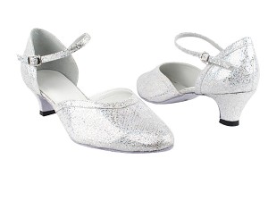 9621 107 Silver Scale_Whole Shoes with 1.3" Heel in the photo 