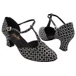 9627 42 Black Velvet with 2.2" THICK CUBAN HEEL (318) in the photo 