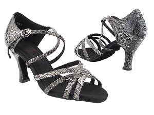 C1606 240 White Snake PU with 3" Heel (6812) in the photo 