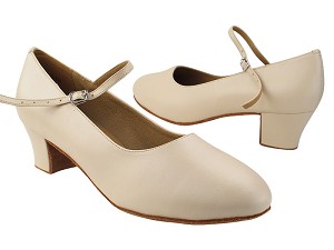 C1682 302 Light Beige Leather with 1.6" Heel (NJ) in the photo 