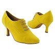 C1688 248 Yellow Velvet with 2.75" Flare Heel (11006/YPG) in the photo 