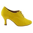 C1688 248 Yellow Velvet with 2.75" Flare Heel (11006/YPG) in the photo 
