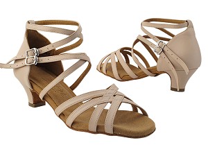 C5008 Light Beige Light Leather with 1.2" Cuban Heel (CI) in the photo 