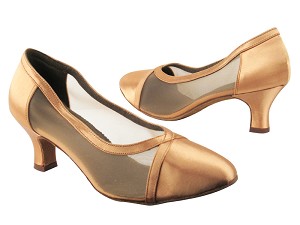 C6815 153 Tan Satin with 2" Slim heel (MTXZ) in the photo 