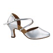 C9691 230 Pearl Silver Patent with 2.5" Spool Heel (PG) in the photo 