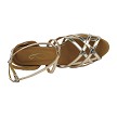J Lynley Light Shinny Gold Leather with 1.5" Heel (2001) in the photo 