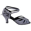 S1003 180 Grey Satin with 2.5" Heel (2040) in the photo 