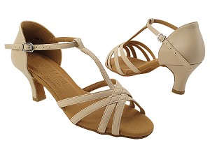 S9235 302 Light Beige Leather with 2.5" Heel (2040) in the photo 