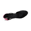 SERA7008 Black Nubuck_Pink with 3" Slim Heel (6646) in the photo 