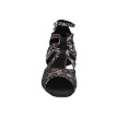 SERA7039 258 Flesh Black Lace with 2.75" Flare Heel (11006/YPG) in the photo 