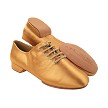 SERAJazz01S Tan Satin with 0.5" EVA heel in the photo 