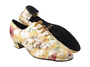 915108 290 Yellow Green with Men 1.5" Latin Heel in the photo 