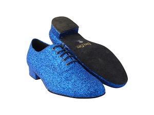 919101 234 Blue Stardust with 1" Standard Heel in the photo 