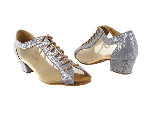 1643LEDSS Grey Velvet Leopard with 1.5" Medium Heel (2001)  in the photo 