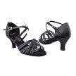 2784LEDSS Black Satin with 2.5" Low heel (2899) in the photo 