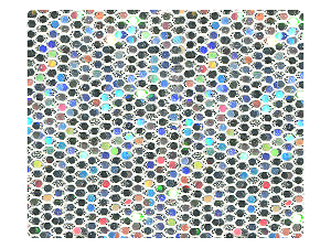 32 Silver Scale Fabric Swatch 
