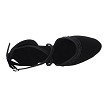 JC Ruffle D'Orsay Black Nubuck with 1" Heel (8881) in the photo 